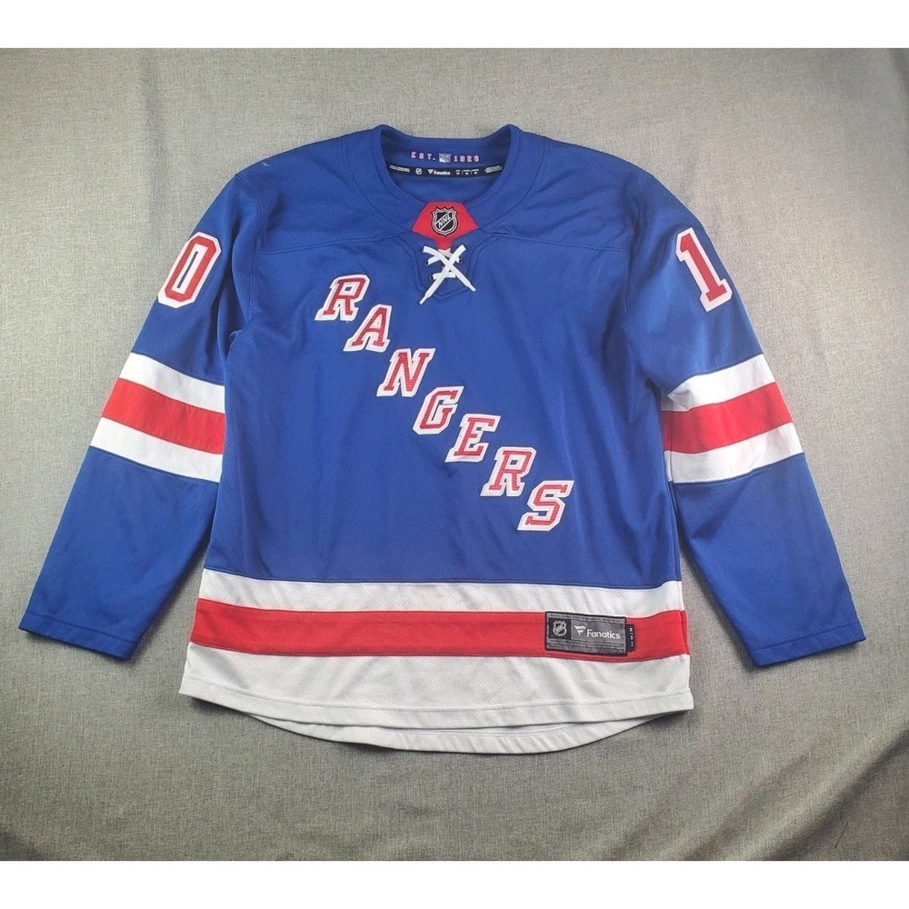 Artemi Panarin New York Rangers Jersey Mens Medium Blue Fanatics NHL